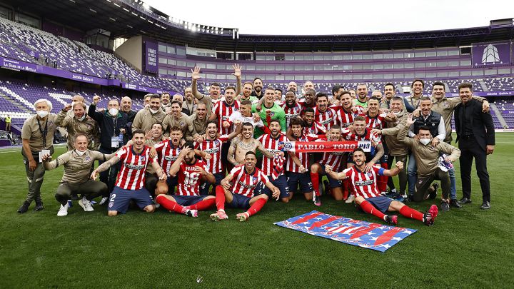 El Atlético nada a contracorriente