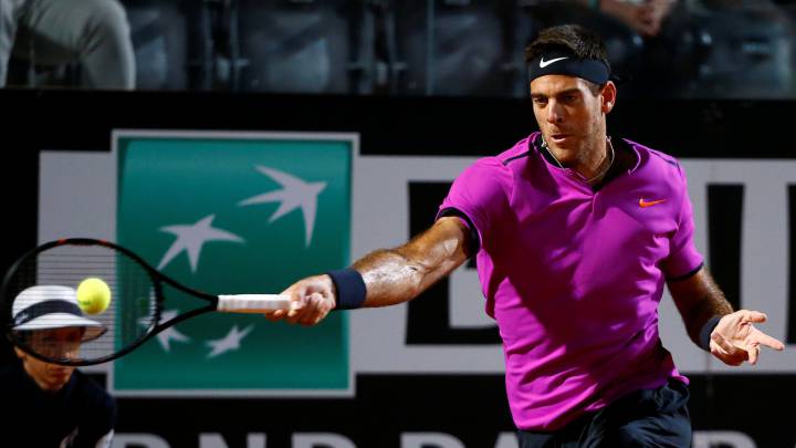 Guido Pella vs Juan Martín del Potro en vivo online: Roland Garros 2017
