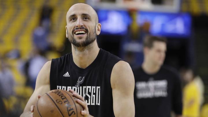 Manu Ginóbili: "Es un honor estar en la NBA con 40 años"
