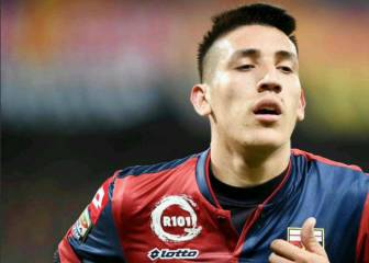Centurión ya está en Genoa para negociar su contrato