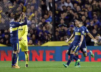 Pavón da la victoria a Boca en un partido muy trabado