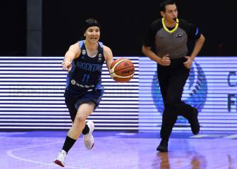 Argentina arrolla a Colombia para alcanzar las semis