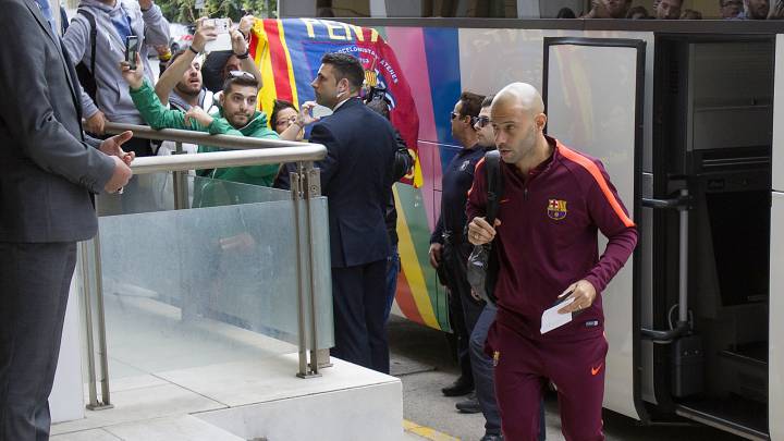 River Plate make contact over January Mascherano move