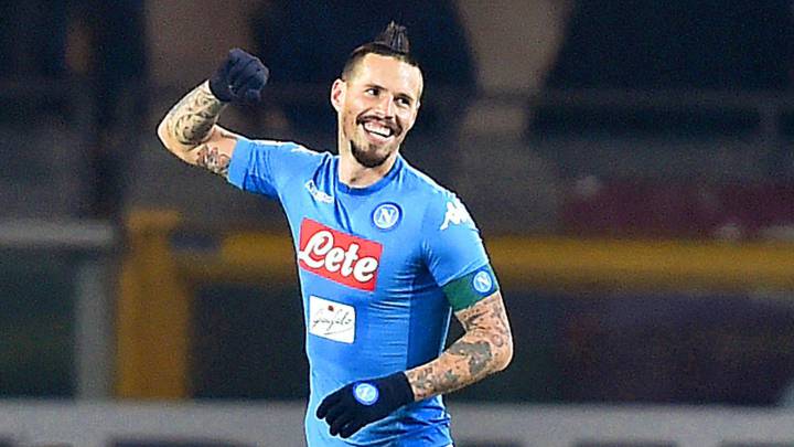 Hamsik iguala a Maradona como máximo goleador del Nápoles