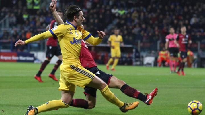 La Juve gana sufriendo y no deja escapar al Nápoles