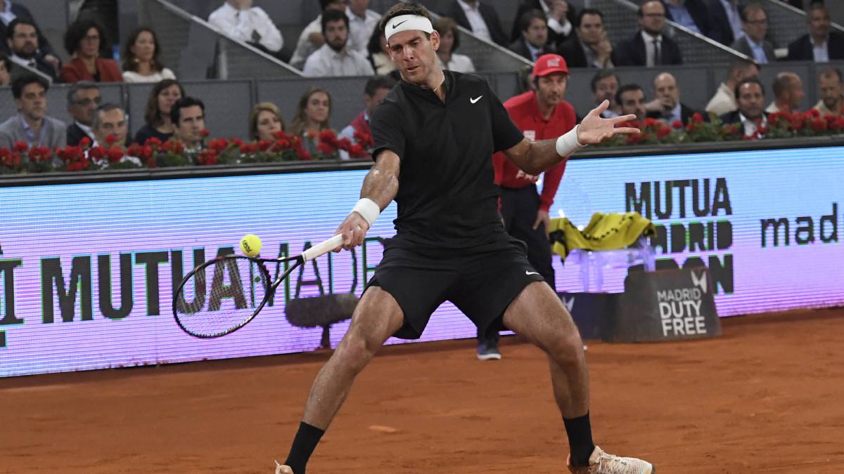 Del Potro conoció a sus posibles rivales en Madrid