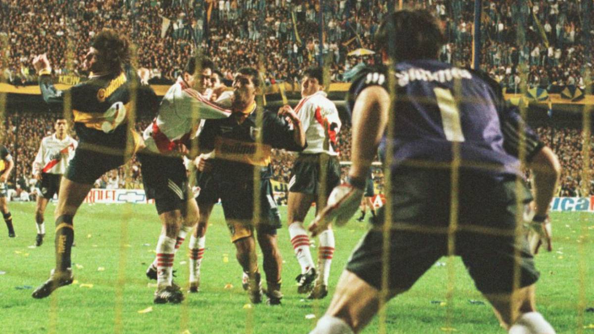 Murió el autor de un histórico gol que definió un superclásico Murió el autor de un histórico gol que definió un superclásico