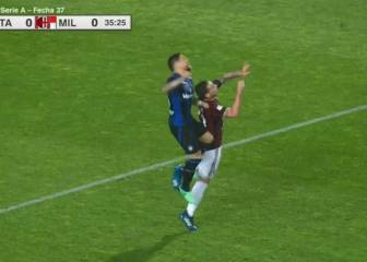 Biglia sufrió un golpe del 'Papu' Gómez pero estará en Rusia