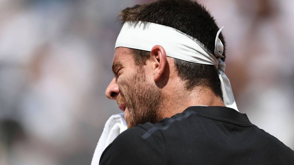 Abandonó Del Potro ante Goffin