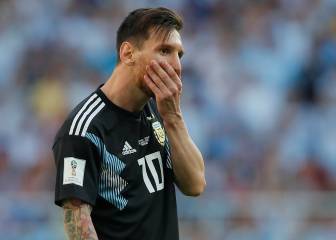 Messi y Argentina se estrellan