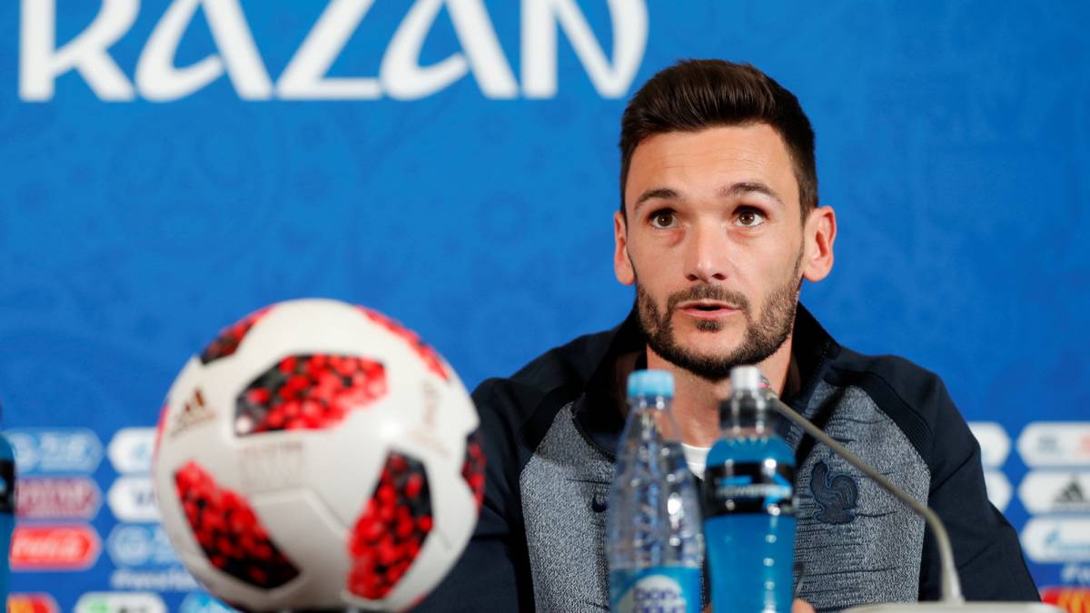 Lloris en rueda de prensa