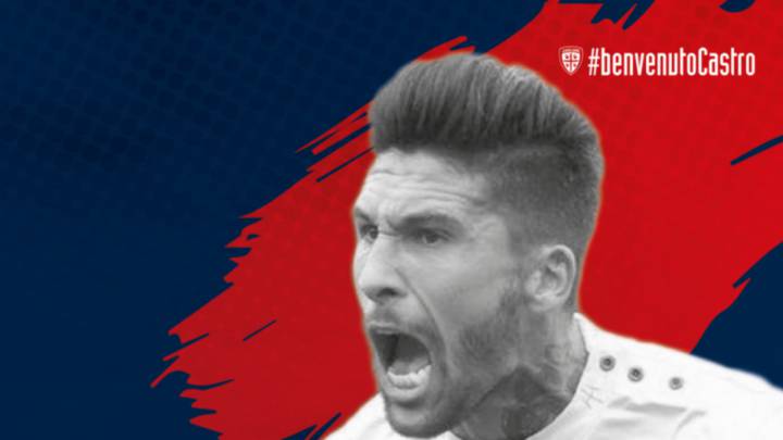Lucas Castro, nuevo jugador del Cagliari de Italia