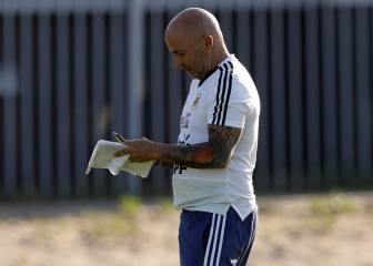 La difícil misión de Sampaoli
