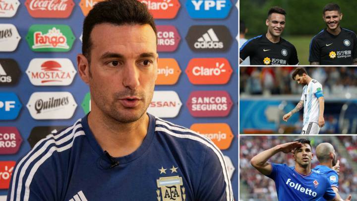 Scaloni, encargado de la renovación en la Albiceleste