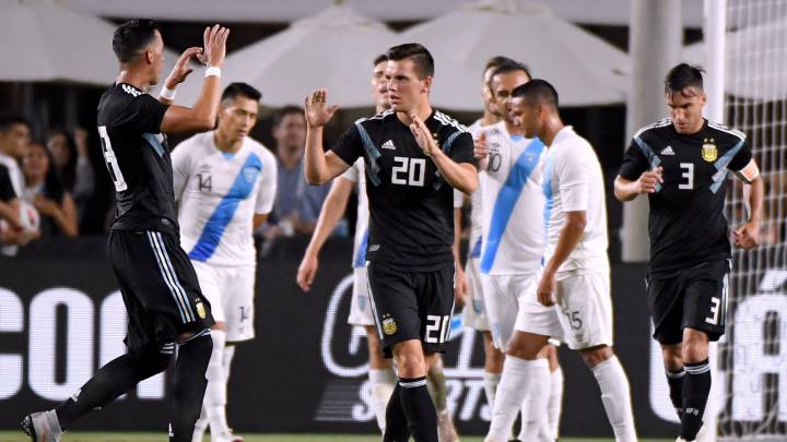Argentina 3 - Guatemala 0: resumen, resultado y goles