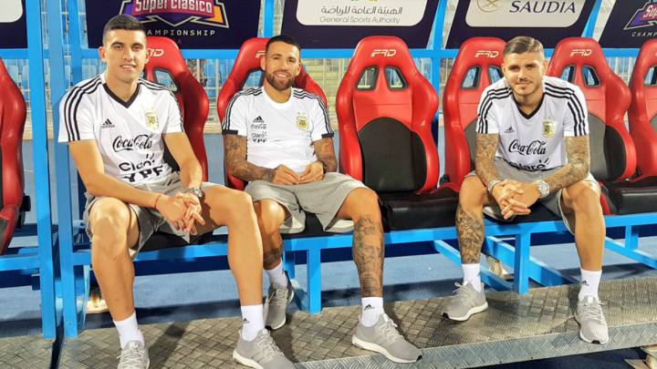 Scaloni guardó jugadores para el partido frente a Brasil