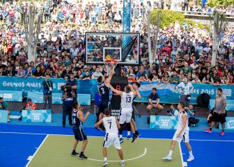 El basquetbol masculino 3x3 pasó primero a cuartos de final