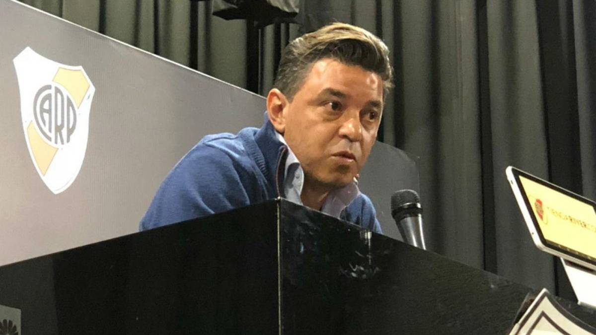 Marcelo Gallardo: "No fue un desafío, pero pido perdón"