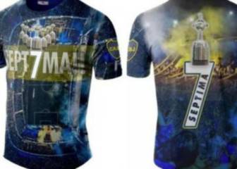 La polera de Boca que festeja la séptima Copa... ¿Fe o Mufa?