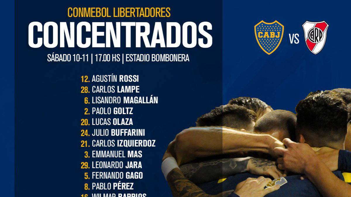 Andrada y Reynoso, fuera de la lista de concentrados
