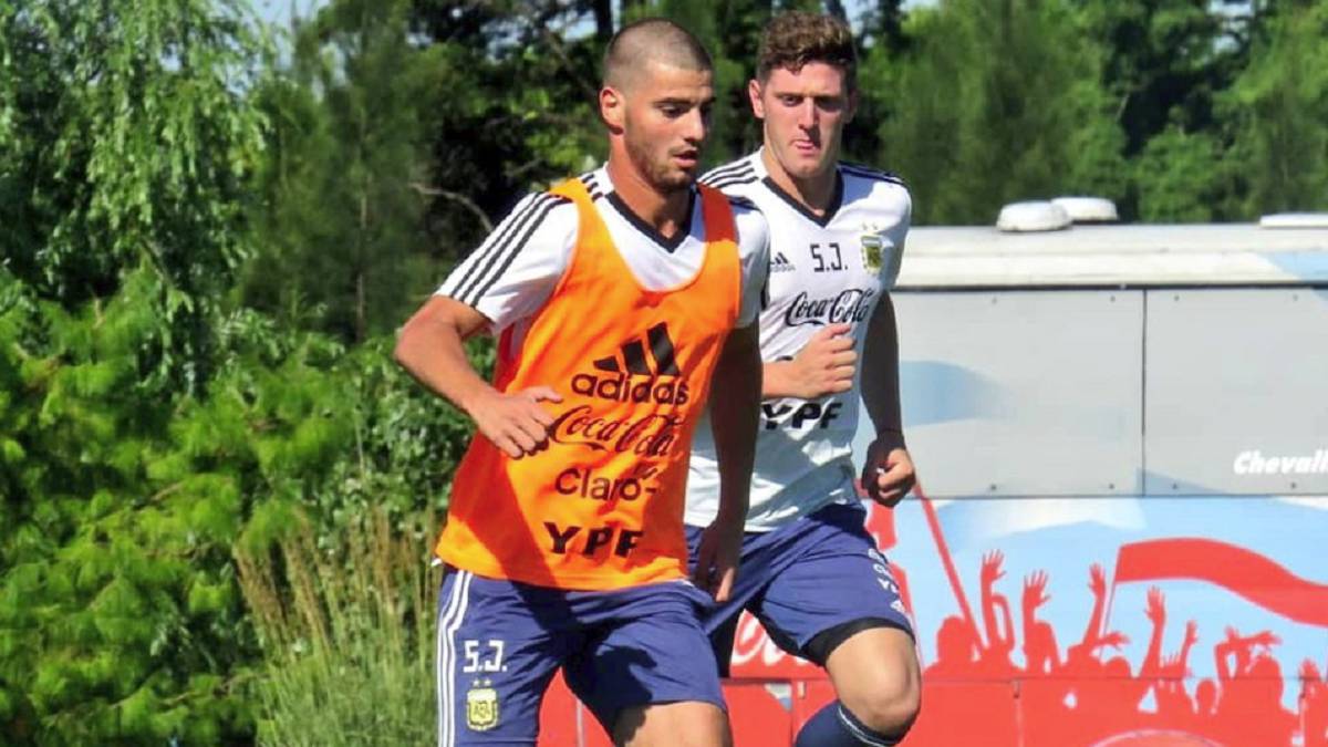 La Selección Argentina Sub 20 completó hoy el último entrenamiento del año en su puesta a punto para disputar el Sudamericano de Chile 2019.