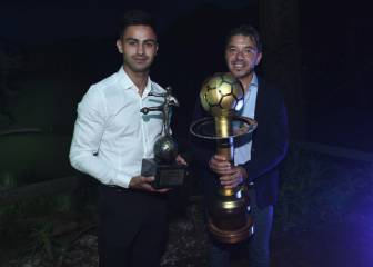 Gallardo y Martínez fueron premiados en Uruguay