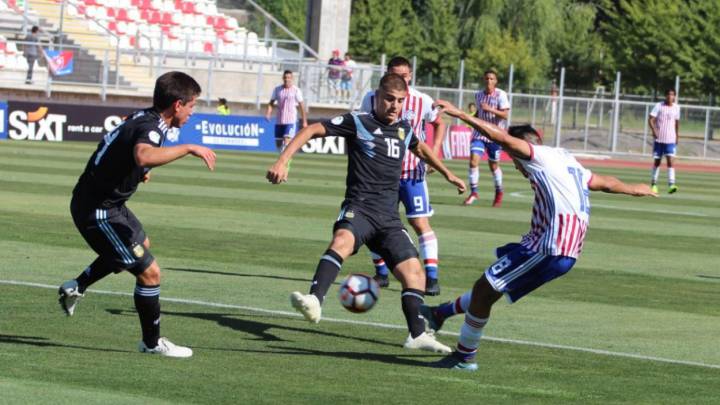 La Sub-20 no puede con Paraguay en el debut del Sudamericano