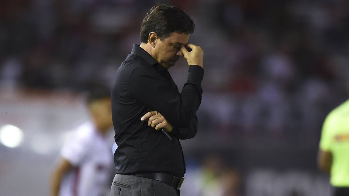 El técnico fue claro a la hora de valorar la derrota ante Unión en el Monumental, en un mal partido de su equipo en el duelo aplazado de la Superliga.