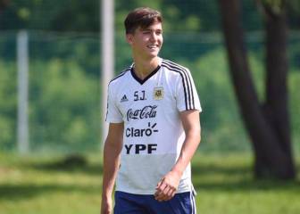 Leo Balerdi afuera del Sudamericano Sub 20