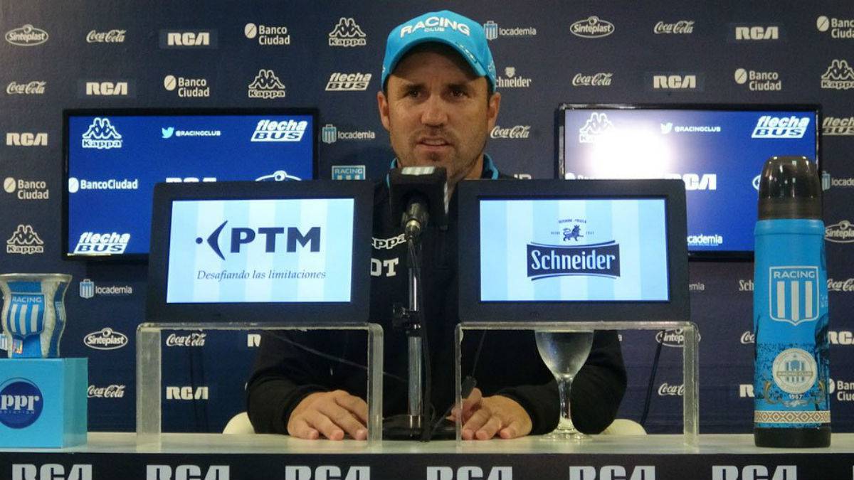 Coudet: "Nos vamos acostumbrando a jugar con la presión de ser punteros"