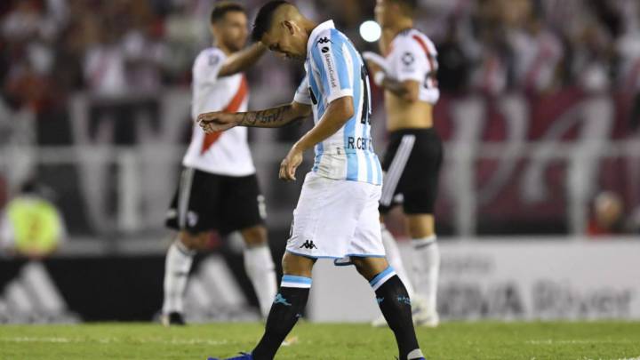 Centurión no fue a la práctica y fue bajado a Reserva