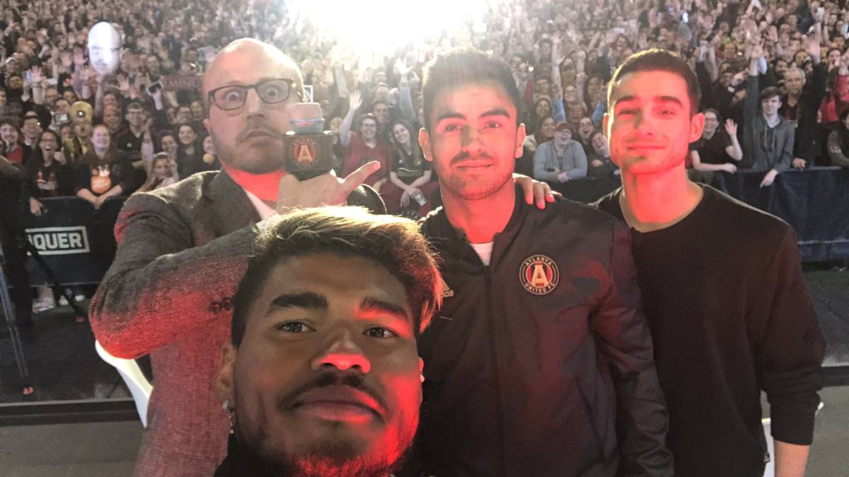 El Pity Martínez revivió su gol a Boca en Estados Unidos