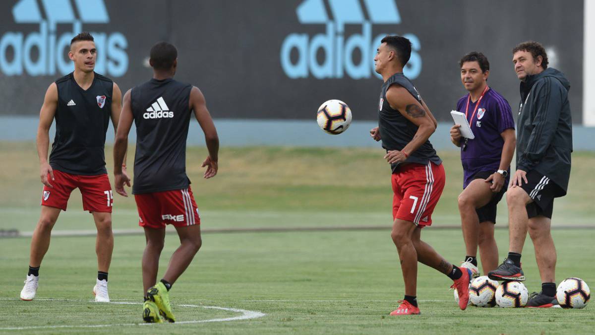 River trabajó en Lima y ya está listo para el debut ante Alianza