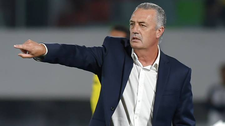 El técnico de Boca se lamentó por la no señalización de la pena máxima en el primer tiempo. Además, le gustó la mejora del equipo en la segunda mitad.