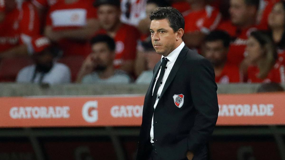 Marcelo Gallardo analizó el empate obtenido ante Internacional en Porto Alegre, en un partido que se complicó mucho en la primera mitad.
