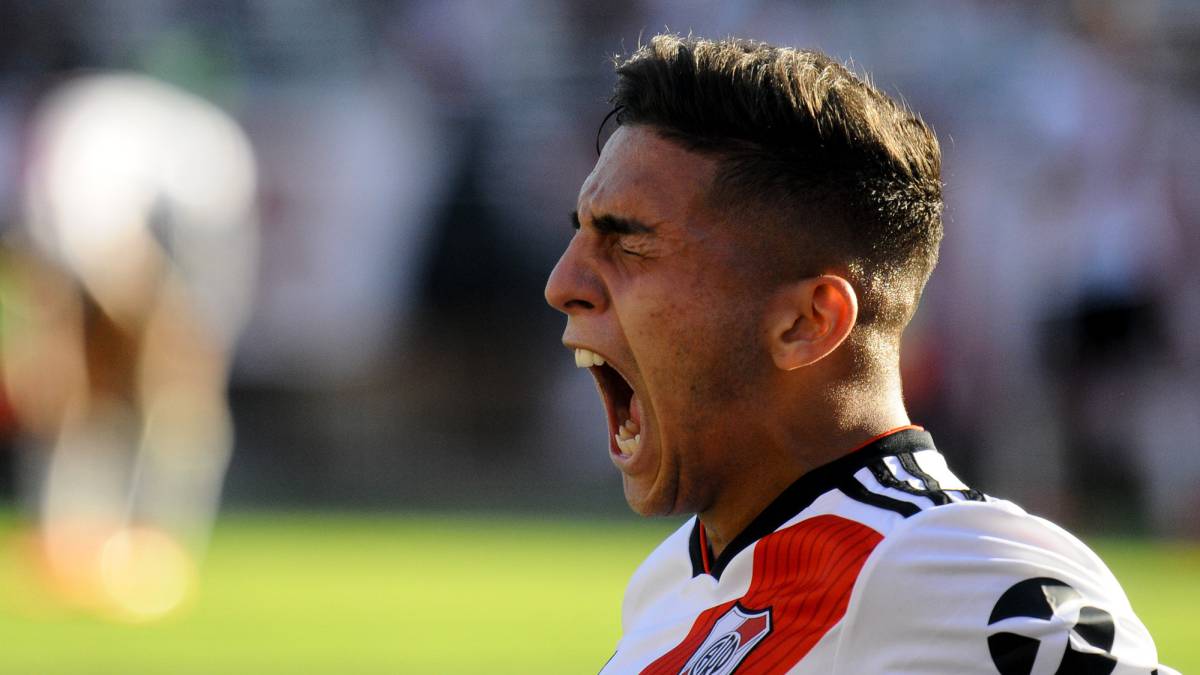 El sobrino nieto de Maradona debuta en River con gol
