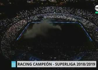 ¡Espectacular celebración de Racing en el Cilindro de Avellaneda al ritmo de Queen!