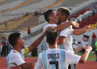 Argentina gana a Chile y es puntero del Hexagonal