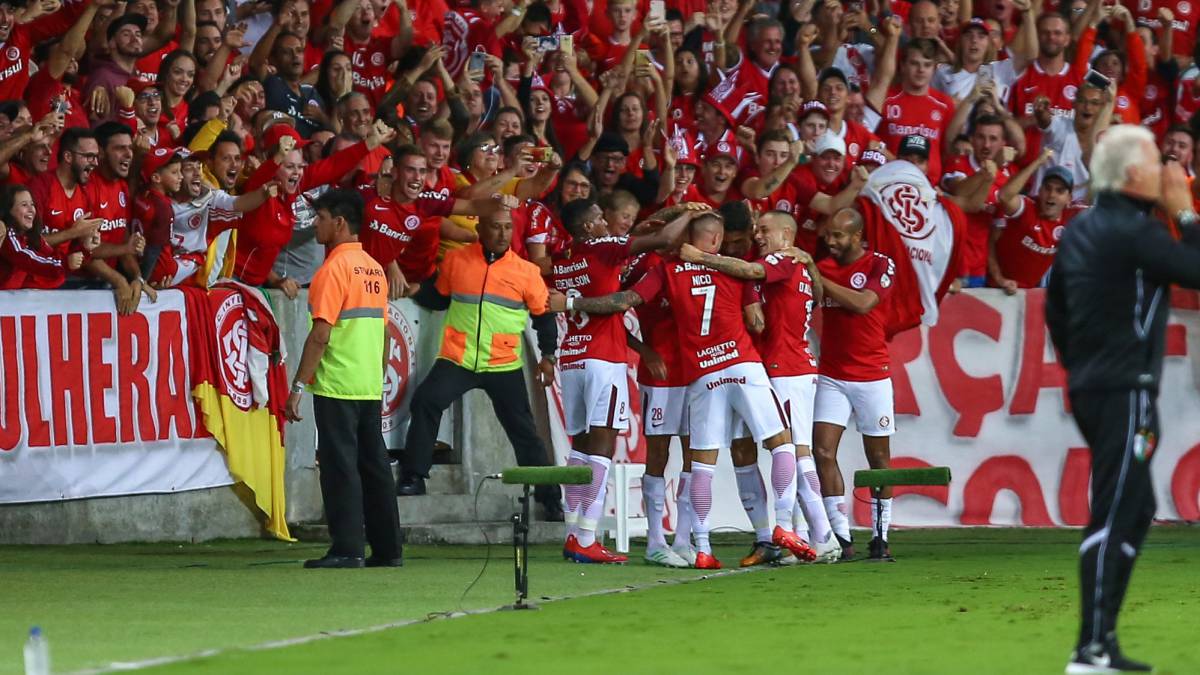 Internacional se clasificó y River quedó mejor parado