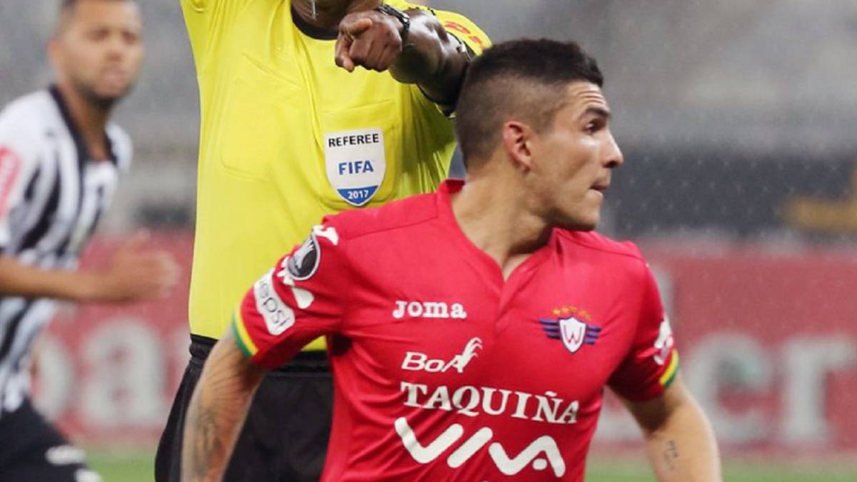 Pochi Chávez, jugador de Jorge Wilstermann.