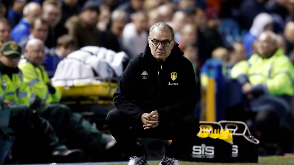 Marcelo Bielsa, entrenador del Leeds United de Championship.
