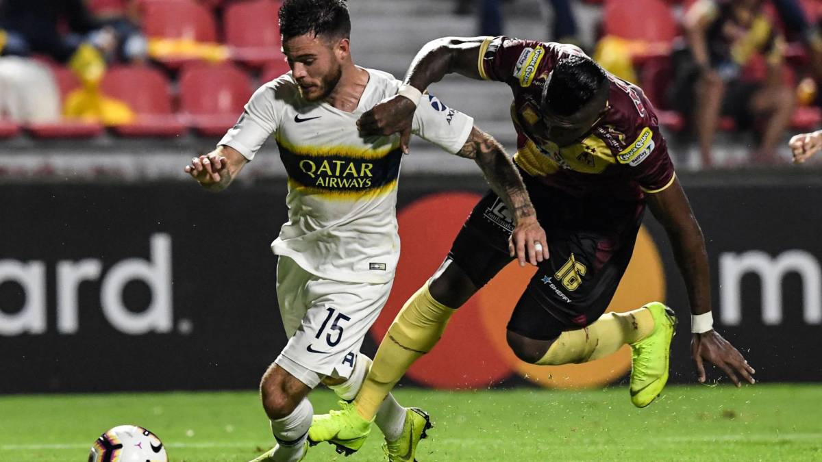 Nández, con molestias