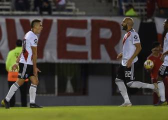1x1 de River: De La Cruz marcó el camino del triunfo