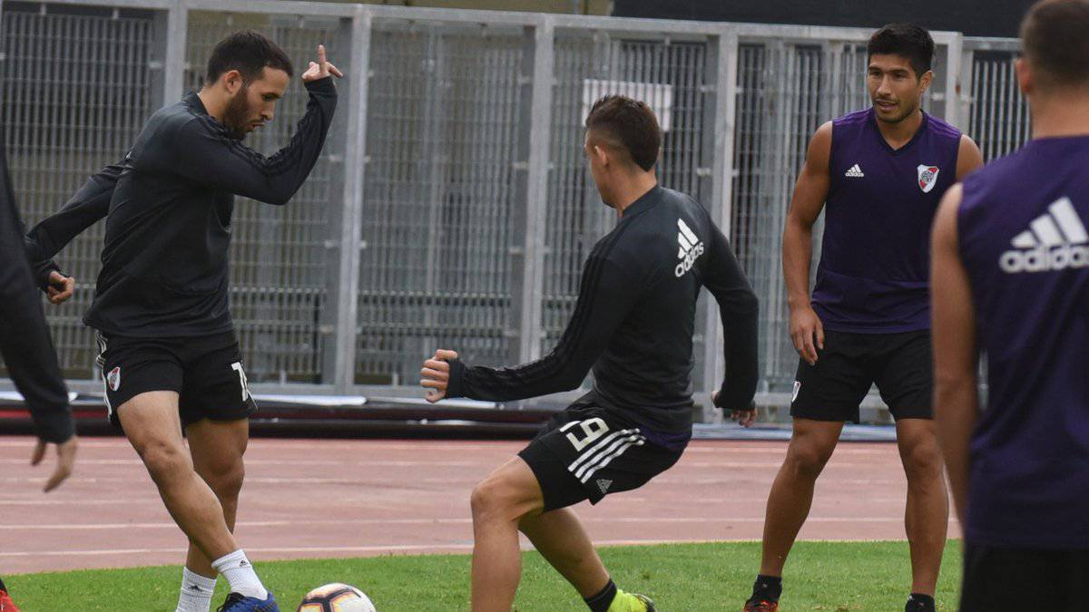 River no descansa: se entrenó en el Monumental