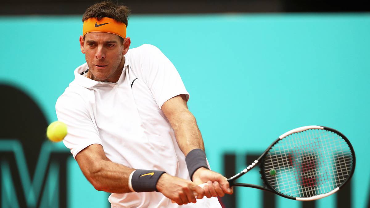 Cuadro difícil para Del Potro en el Masters 1000 de Roma