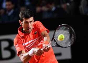 Djokovic pasa a la final de Roma y se enfrentará a Nadal