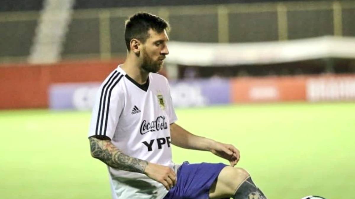 Argentina ya se ejercita en Brasil