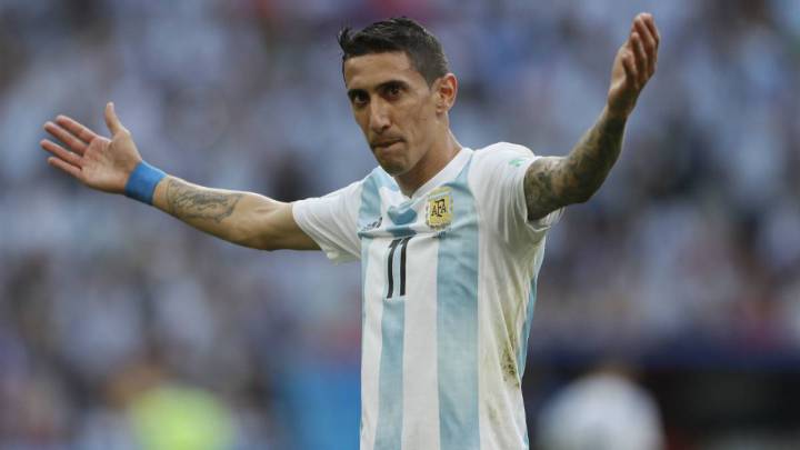 Di María: "Voy a seguir intentándolo hasta que me echen"