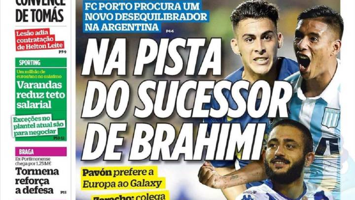 Pavón, en el radar del Porto