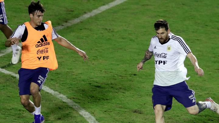 "Veo a Messi con las mismas ganas que tuvo en el Mundial"